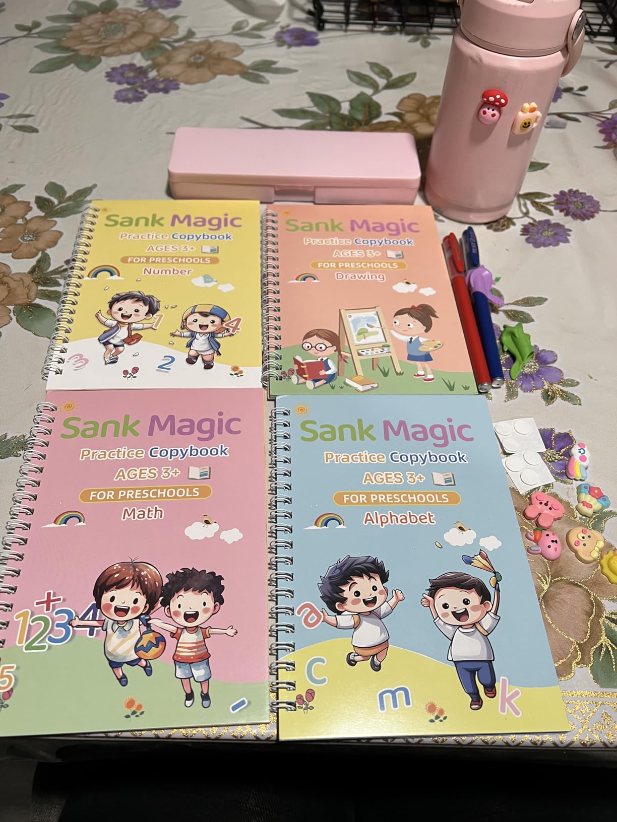 Kit De Libros Montessori Reutilizables